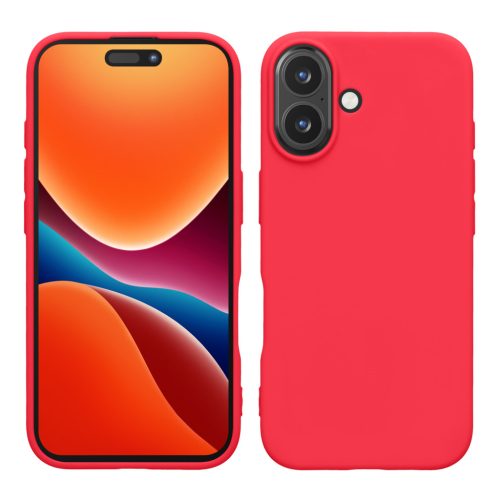 Etui Kwmobile do Apple iPhone 16, różowe, silikonowe, KWM000022UJ005C