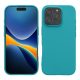 Etui Kwmobile do Apple iPhone 16 Pro, niebieskie, silikonowe, KWM000022UK004C