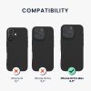 Etui Kwmobile do Apple iPhone 16 Pro Max, czarne, silikonowe, KWM000022UL002C