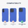 Etui Kwmobile do Apple iPhone 16 Pro Max, niebieskie, silikonowe, KWM000022UL004C