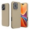 Etui Kwmobile do Apple iPhone 16 Pro Max, kremowe, silikonowe, KWM000022UL005C