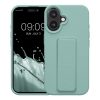 Etui Kwmobile do Apple iPhone 16, jasnozielone, silikonowe, KWM000022UM002C