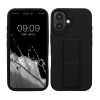Etui Kwmobile do Apple iPhone 16, czarne, silikonowe, KWM000022UM003C