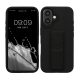 Etui Kwmobile do Apple iPhone 16, czarne, silikonowe, KWM000022UM003C
