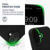 Etui Kwmobile do Apple iPhone 16, czarne, silikonowe, KWM000022UM003C