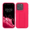 Etui Kwmobile do Apple iPhone 16 Pro, różowe, silikonowe, KWM000022UN001C