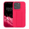 Etui Kwmobile do Apple iPhone 16 Pro, różowe, silikonowe, KWM000022UN001C