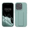 Etui Kwmobile do Apple iPhone 16 Pro, jasnozielone, silikonowe, KWM000022UN002C