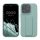Etui Kwmobile do Apple iPhone 16 Pro, jasnozielone, silikonowe, KWM000022UN002C