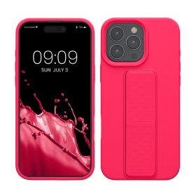   Etui Kwmobile do Apple iPhone 16 Pro Max, różowe, silikonowe, KWM000022UO001C