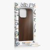 Etui Kwmobile do Apple iPhone 16 Pro Max, brązowe, drewno/silikon, KWM000022UR001C