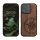 Etui Kwmobile do Apple iPhone 16 Pro, brązowe, drewno/silikon, KWM000022UT001C