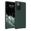 Etui Kwmobile do Xiaomi Redmi Note 10 Pro, ciemnozielone, silikonowe, KWM000012OI010C