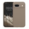Etui Kwmobile do Google Pixel 8a, beżowe, silikonowe, KWM000020KQ035C