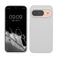 Etui Kwmobile do Google Pixel 9/Pixel 9 Pro, białe, silikonowe, KWM000020PI016C