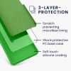 Etui Kwmobile do Google Pixel 9/Pixel 9 Pro, zielone, silikonowe, KWM000020PI019C