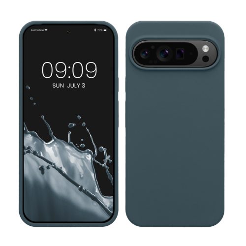 Etui Kwmobile do Google Pixel 9 Pro XL, ciemnozielone, silikonowe, KWM000020PV014C