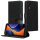 Zestaw etui i folii ochronnych Kwmobile do Samsung Galaxy Xcover 5, czarny, ekoskóra/silikon, KWM000021UY001C