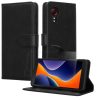 Zestaw etui i folii ochronnych Kwmobile do Samsung Galaxy Xcover 5, czarny, ekoskóra/silikon, KWM000021UY001C