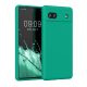 Etui Kwmobile do Google Pixel 6a, zielone, silikonowe, KWM000015FZ058C