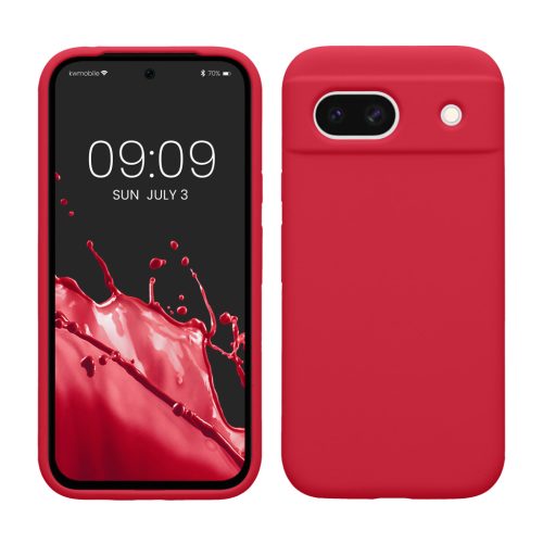 Etui Kwmobile do Google Pixel 8a, różowe, silikonowe, KWM000020KQ038C