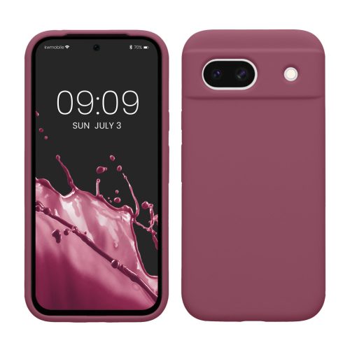 Etui Kwmobile do Google Pixel 8a, Cherry Blossom, Silikon, KWM000020KQ040C
