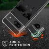 Etui Kwmobile ze smyczą do Google Pixel 8a, przezroczyste/czarne, silikonowe, KWM000020KX004C