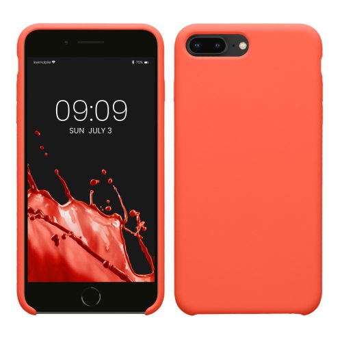 Etui Kwmobile do Apple iPhone 8 Plus/iPhone 7 Plus, różowe, silikonowe, KWM0000087L102C