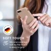 Etui Kwmobile do Apple iPhone 8 Plus/iPhone 7 Plus, kremowe, silikonowe, KWM0000087L104C