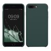 Etui Kwmobile do Apple iPhone 8 Plus/iPhone 7 Plus, zielone, silikonowe, KWM0000087L105C