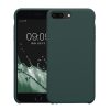 Etui Kwmobile do Apple iPhone 8 Plus/iPhone 7 Plus, zielone, silikonowe, KWM0000087L105C