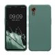 Etui Kwmobile do Samsung Galaxy Xcover 7, zielone, silikonowe, KWM000021VH006C