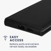 Etui Kwmobile do Samsung Galaxy S20 FE, czarne, eko-skóra/silikon, KWM000021VK001C