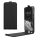 Etui Kwmobile do Samsung Galaxy S21, czarne, eko-skóra/silikon, KWM000021VM001C