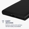 Etui Kwmobile do Samsung Galaxy S21, czarne, eko-skóra/silikon, KWM000021VM001C