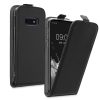 Etui Kwmobile do Samsung Galaxy S10e, czarne, eko-skóra/silikon, KWM000021VP001C