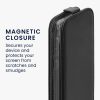 Etui Kwmobile do Samsung Galaxy S10e, czarne, eko-skóra/silikon, KWM000021VP001C