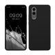 Etui Kwmobile do OnePlus Nord CE4 Lite, czarne, silikonowe, KWM000022UZ001C