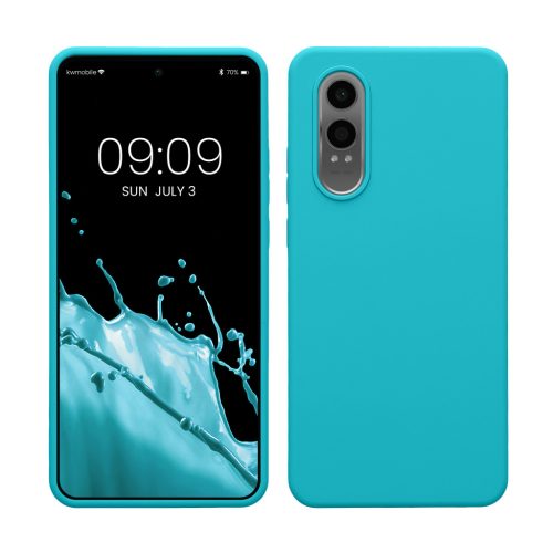 Etui Kwmobile do OnePlus Nord CE4 Lite, jasnoniebieskie, silikonowe, KWM000022UZ004C