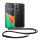 Etui Kwmobile ze smyczą do OnePlus Nord CE4 Lite, przezroczyste/czarne, silikonowe, KWM000022VA001C