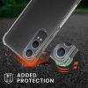 Etui Kwmobile ze smyczą do OnePlus Nord CE4 Lite, przezroczyste/czarne, silikonowe, KWM000022VA001C