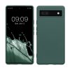 Etui Kwmobile do Google Pixel 6a, zielone, silikonowe, KWM000015OO023C