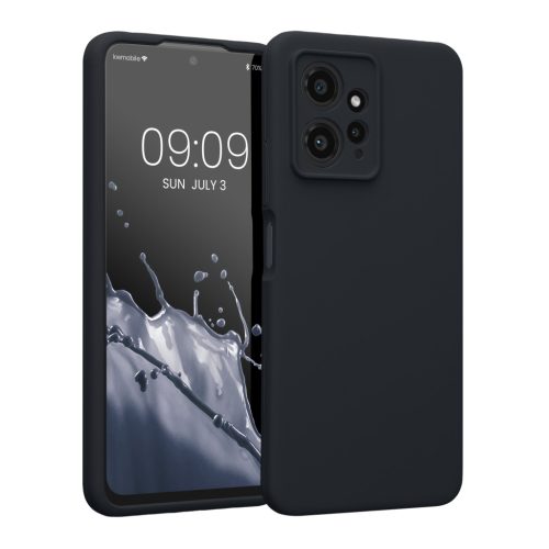 Etui Kwmobile do Xiaomi Redmi Note 12, ciemnoniebieskie, silikonowe, KWM000018UL021C