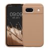 Etui Kwmobile do Google Pixel 8a, kremowe, silikonowe, KWM000020KQ043C