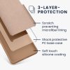 Etui Kwmobile do Google Pixel 8a, kremowe, silikonowe, KWM000020KQ043C