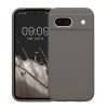 Etui Kwmobile do Google Pixel 8a, beżowe, silikonowe, KWM000020KQ046C