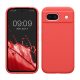 Etui Kwmobile do Google Pixel 8a, czerwone, silikonowe, KWM000020KQ050C