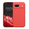 Etui Kwmobile do Google Pixel 8a, czerwone, silikonowe, KWM000020KQ050C