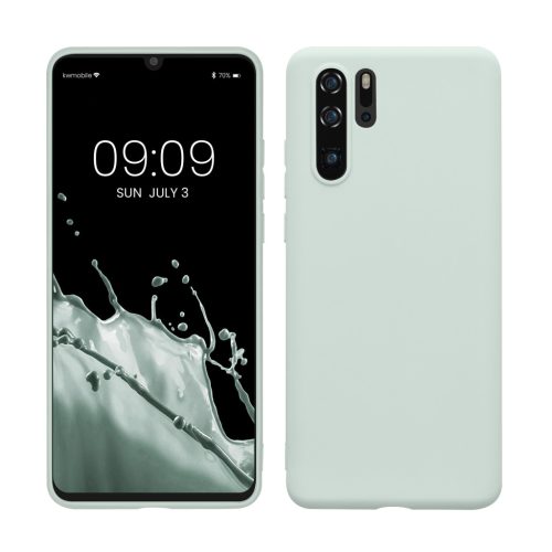 Etui Kwmobile do Huawei P30 Pro, jasnozielone, silikonowe, KWM000009MI024C