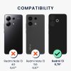 Etui Kwmobile do Xiaomi Redmi 13, czarne, silikonowe, KWM000020QI001C